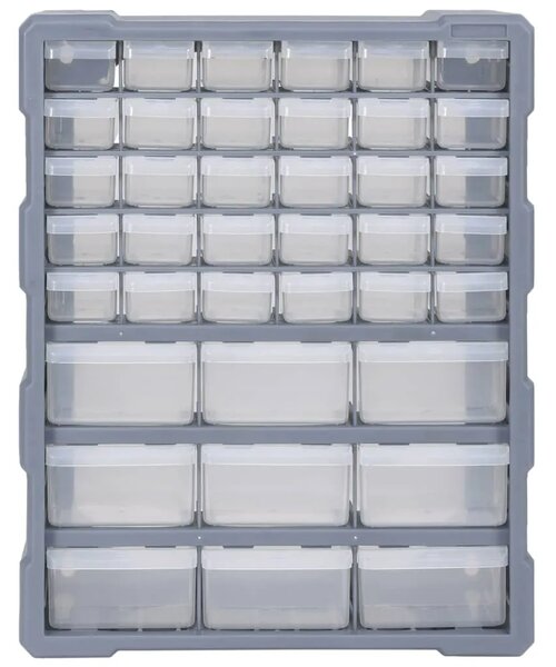 Organizator s 39 ladica 38 x 16 x 47 cm - Siva 39 ladica 1 1