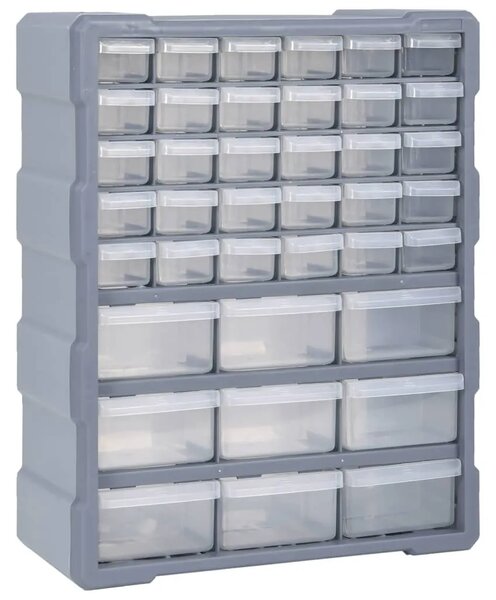 Organizator s 39 ladica 38 x 16 x 47 cm - Siva 39 ladica 1 1