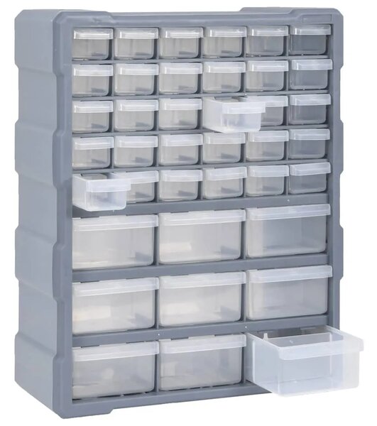Organizator s 39 ladica 38 x 16 x 47 cm - Siva 39 ladica 1 1