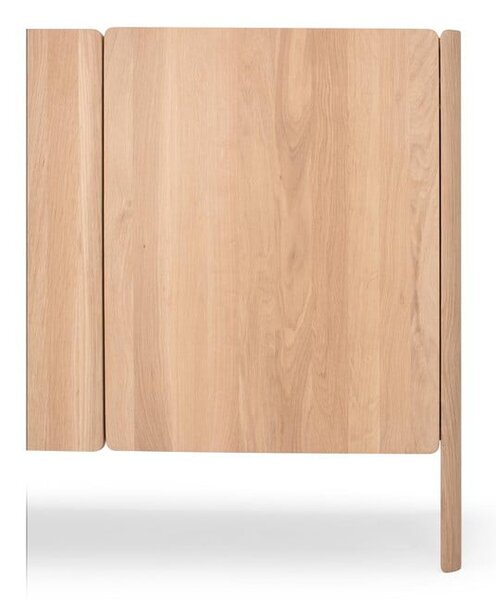 Komoda od punog hrasta u prirodnoj boji 220x85x42 cm Dvor – Gazzda