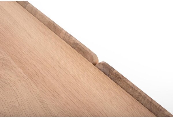 Komoda od punog hrasta u prirodnoj boji 220x85x42 cm Dvor – Gazzda