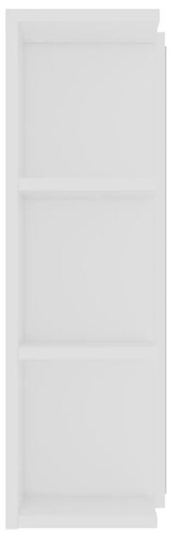 Kupaonski ormarić s ogledalom 80x20 5x64 cm konstruirano drvo - Bijela 1 Bijela
