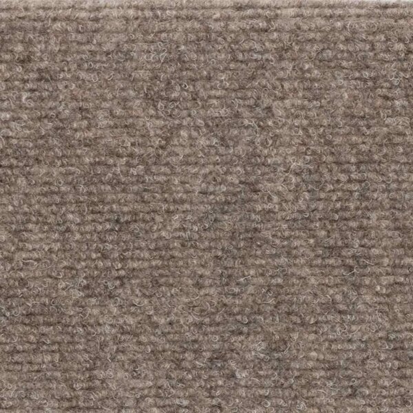 Prostirke za stepenice samoljepljive 15 kom 56x17x3 cm bež poluokrugle - Bež 56 x 17 x 3 cm 15 Bež