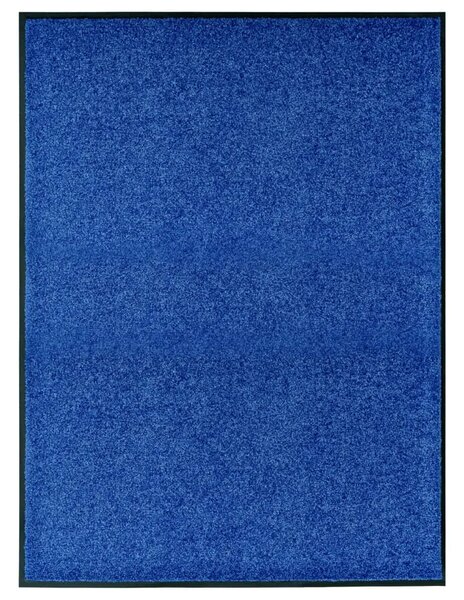 Otirač perivi plavi 90 x 120 cm - Plava 90 x 120 cm 1 Plava
