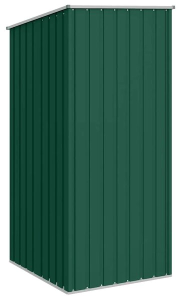 Vrtna kućica - Vrtno spremište zeleno 87 x 98 x 159 cm od pocinčanog čelika - Zelena 1 Zelena
