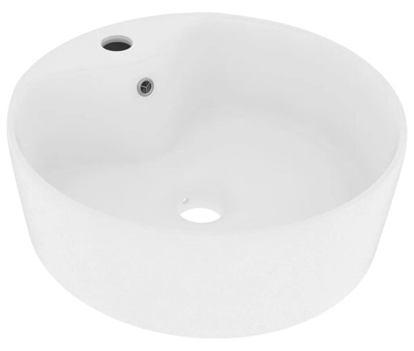 Luksuzni Lavabo - Umivaonik mat bijeli 36 x 13 cm keramički - mat bijela Mat bijela