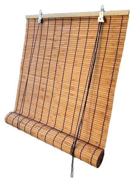Rolete od bambusa u prirodnoj boji 100x160 cm Zeva – Gardinia