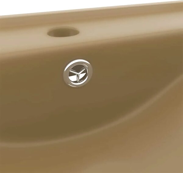 Luksuzni Lavabo - Umivaonik mat krem 60 x 46 cm keramički - mat krem Mat krem