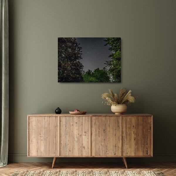 Staklena slika noćnog neba (70x50 cm)