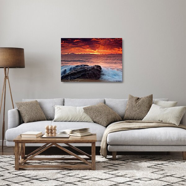 Staklena slika mora (70x50 cm)