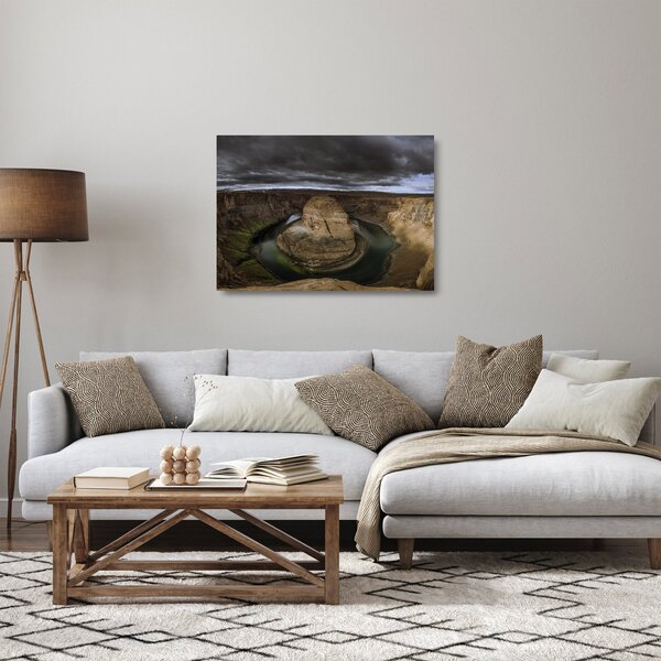 Staklena slika kanjona (70x50 cm)