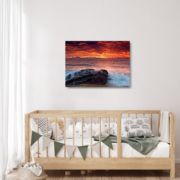 Staklena slika mora (70x50 cm)