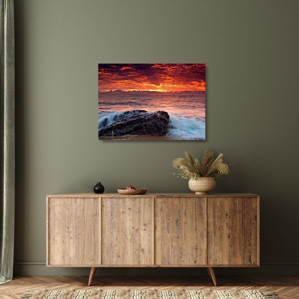 Staklena slika mora (70x50 cm)
