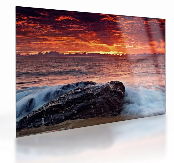 Staklena slika mora (70x50 cm)