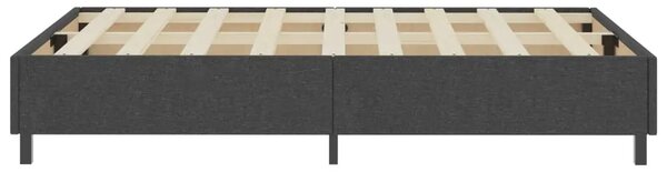 Krevet od tkanine s oprugama tamnosivi 120 x 200 cm - 120 x 200 cm 35.5 cm 35.5 cm 120 x 200 cm