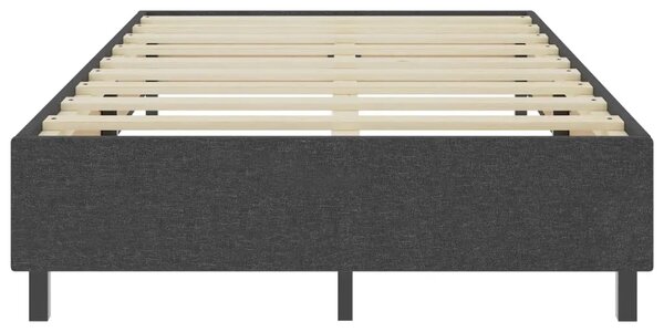 Krevet od tkanine s oprugama tamnosivi 120 x 200 cm - 120 x 200 cm 35.5 cm 35.5 cm 120 x 200 cm