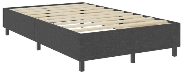 Krevet od tkanine s oprugama tamnosivi 120 x 200 cm - 120 x 200 cm 35.5 cm 35.5 cm 120 x 200 cm