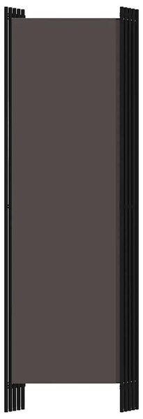 Paravan - Sobna pregrada s 5 panela antracit 250 x 180 cm - Antracit 5 1 Antracit