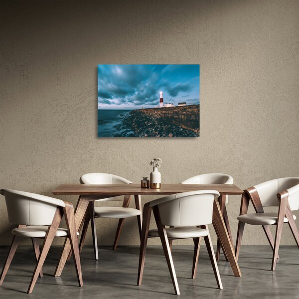 Staklena slika svjetionika (70x50 cm)