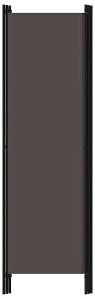 Paravan - Sobna pregrada s 3 panela antracit 150 x 180 cm - Antracit 3 1 Antracit