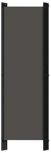 Paravan - Sobna pregrada s 4 panela antracit 200 x 180 cm - Antracit 4 1 Antracit