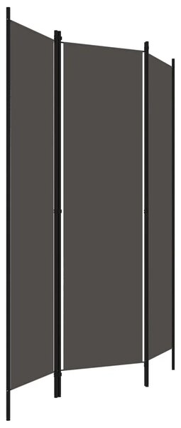 Paravan - Sobna pregrada s 3 panela antracit 150 x 180 cm - Antracit 3 1 Antracit