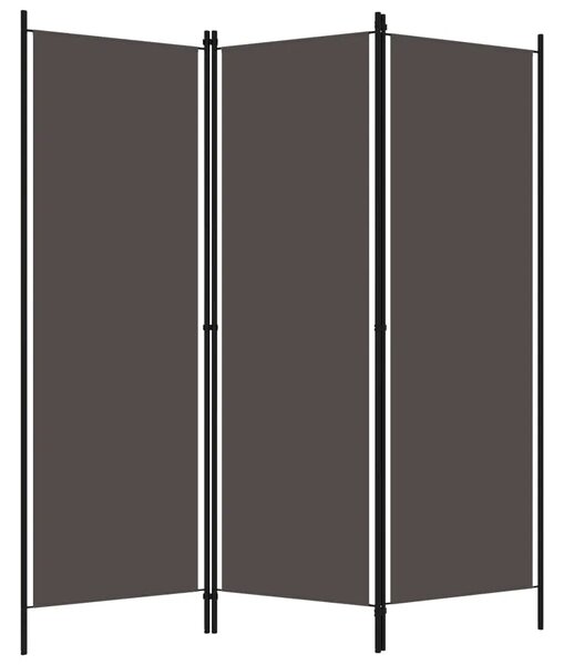 Paravan - Sobna pregrada s 3 panela antracit 150 x 180 cm - Antracit 3 1 Antracit
