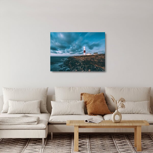 Staklena slika svjetionika (70x50 cm)