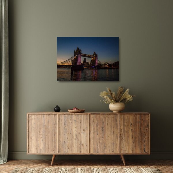 Staklena slika - Tower bridge (70x50 cm)
