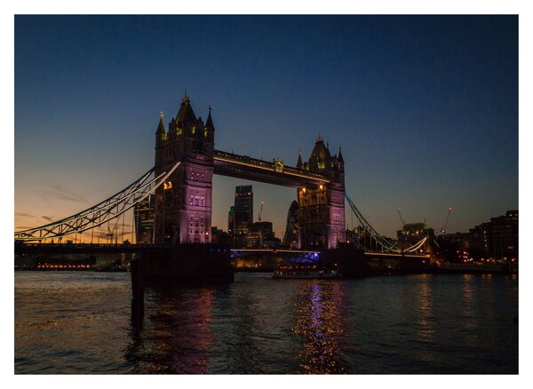 Staklena slika - Tower bridge (70x50 cm)