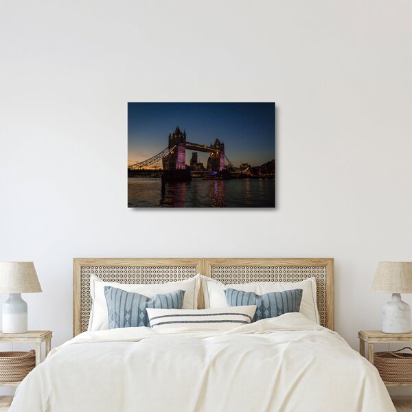 Staklena slika - Tower bridge (70x50 cm)