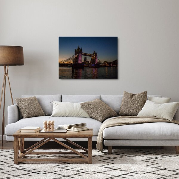 Staklena slika - Tower bridge (70x50 cm)