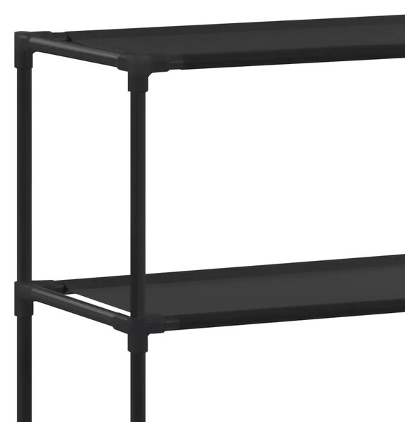 Stalak za pohranu iznad perilice 3 razine crni 69 x 28 x 169 cm - Crna 69 x 28 x 169 cm Crna 69 x 28 x 169 cm