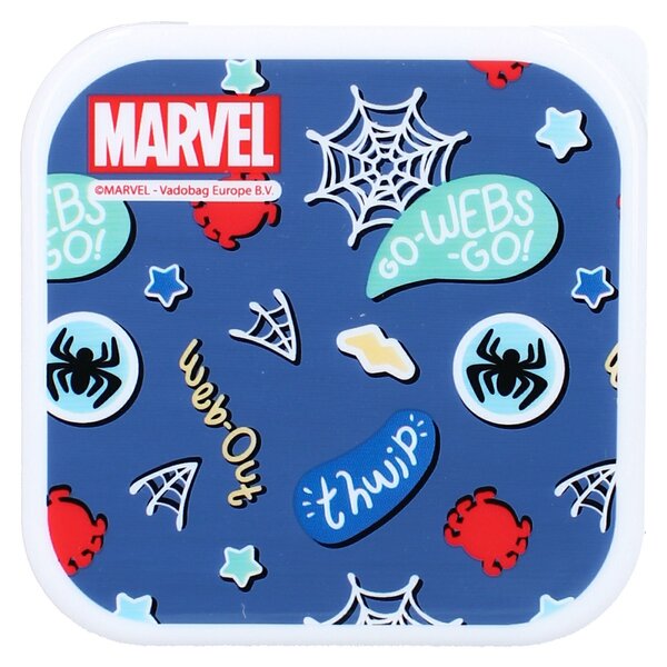 Disney Spidey Fresh Bites set posudica za grickalice - plavi, 3-dijelni
