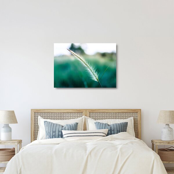 Staklena slika vlati trave (70x50 cm)