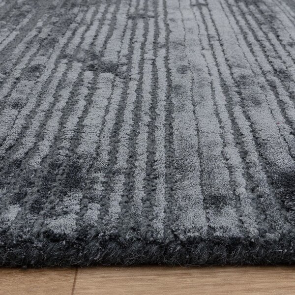 Petrolej zeleni ručno rađen tepih od mješavine vune 160x230 cm Henley Petrol – Asiatic Carpets