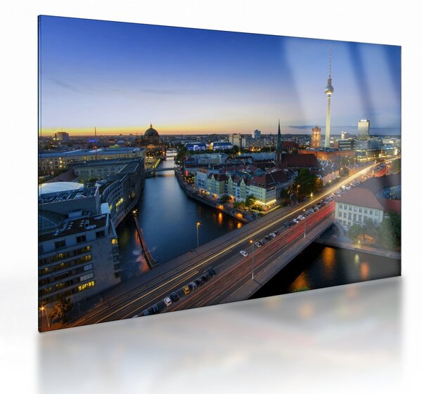 Staklena slika Berlina (70x50 cm)