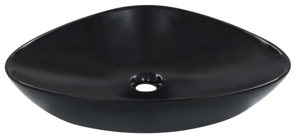 Lavabo - Umivaonik 58 5 x 39 x 14 cm keramički crni - Crna Crna