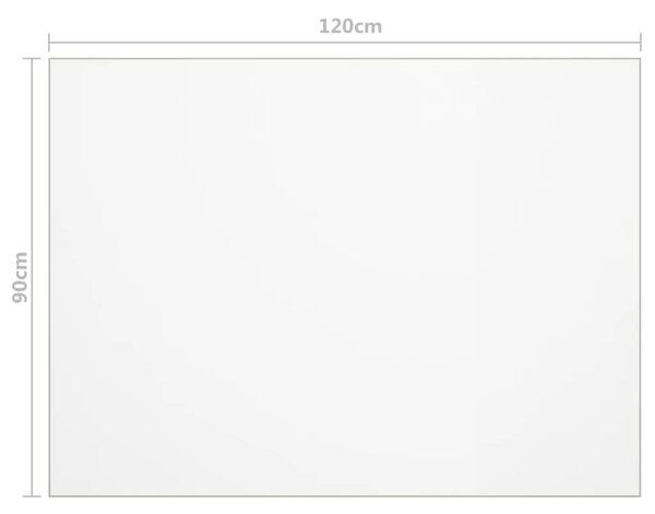 Zaštita za stol prozirna 120 x 90 cm 1 6 mm PVC - Transparentan 120 x 90 cm 1 Transparentan