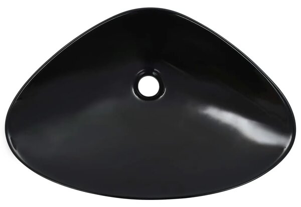 Lavabo - Umivaonik 58 5 x 39 x 14 cm keramički crni - Crna Crna