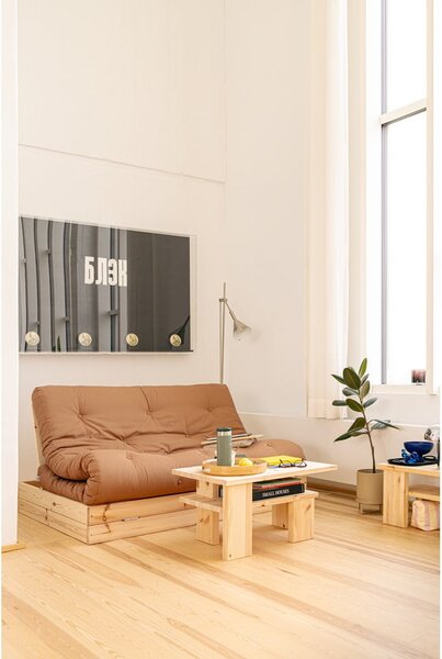 Bež sklopiva sofa 145 cm Flip – Karup Design