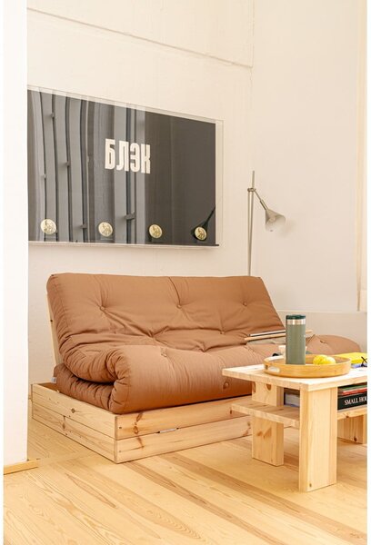 Bež sklopiva sofa 145 cm Flip – Karup Design