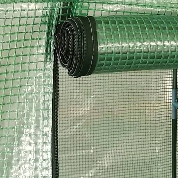 Plastenik s čeličnim okvirom 0 5 m² 1 x 0 5 x 1 9 m