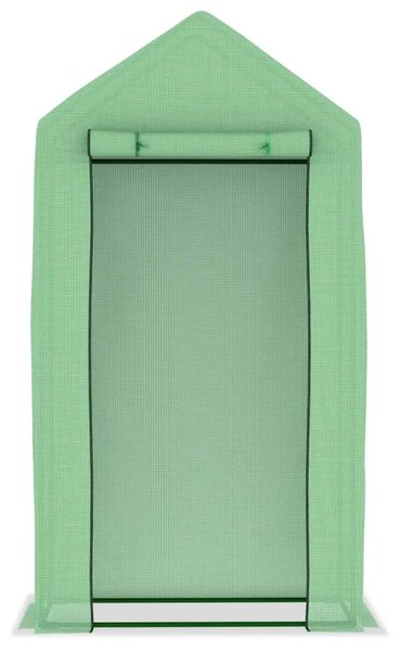 Plastenik s čeličnim okvirom 0 5 m² 1 x 0 5 x 1 9 m