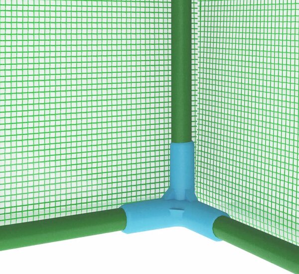 Plastenik s čeličnim okvirom 0 5 m² 1 x 0 5 x 1 9 m