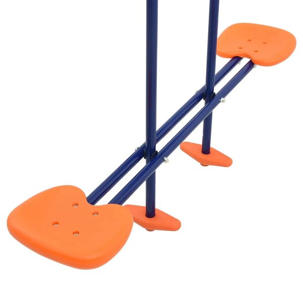 Set ljuljački s gimnastičkim karikama i 4 sjedala čelični