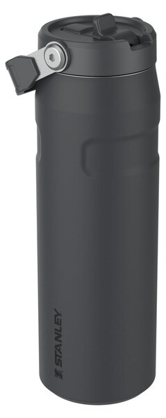 Crna termosica od nehrđajućeg čelika 700 ml IceFlow™ Flip Straw 2.0 Tumbler Black – Stanley