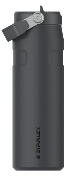 Crna termosica od nehrđajućeg čelika 700 ml IceFlow™ Flip Straw 2.0 Tumbler Black – Stanley