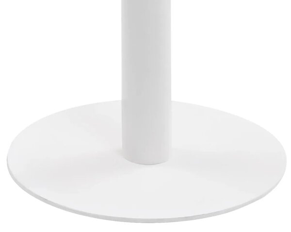Bistro stol svjetlosmeđi 80 cm MDF - svijetlo smeđa i bijela 80 x 75 cm 1 Svijetlo smeđa i bijela