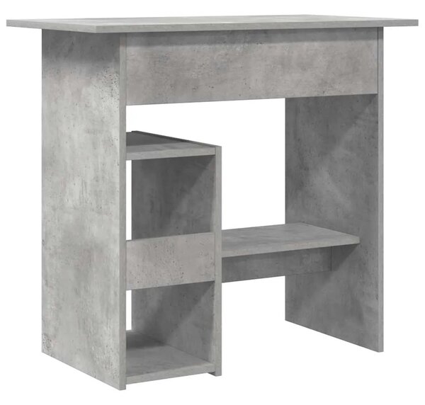 Radni stol siva boja betona 80 x 45 x 74 cm konstruirano drvo - Beton siva Beton siva